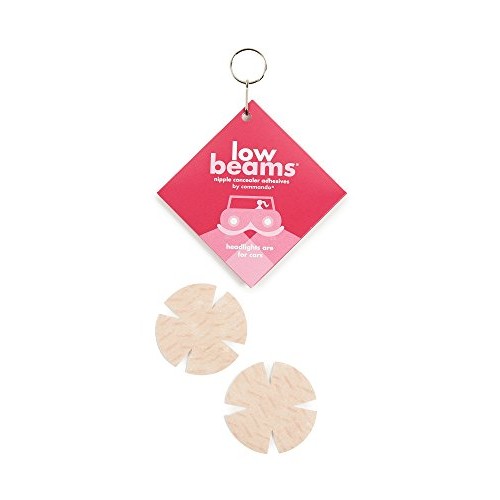 Commando Women's Low Beams - Nipple Concealer Adhesives, Nude, Tan, One Size