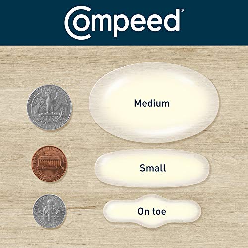 Compeed Advanced Blister Care 10 Count Mixed Sizes Pads (2 Packs), Hydrocollo...