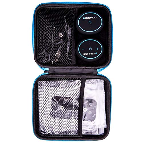 Compex Mini Wireless Electric Muscle Stimulator EMS with Tens 2 Pods, Smartph...