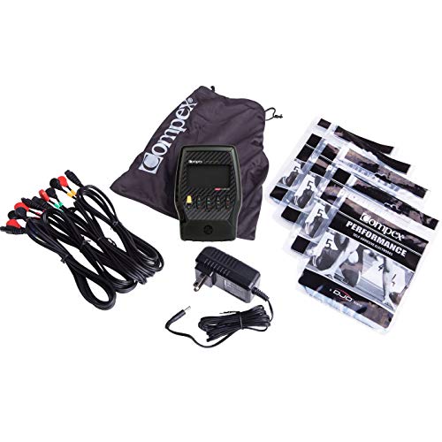 Compex Sport Elite 2.0 Muscle Stimulator with TENS Bundle Kit: Muscle Stim, 1...