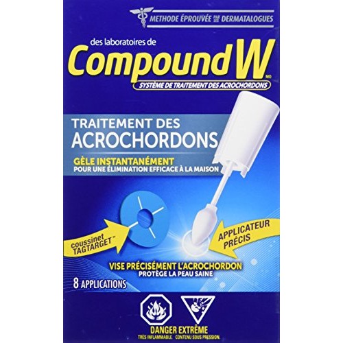 (CN) Compound W Skin Tag Remover, Compound W Traitement des Acrochordons,8 Co...