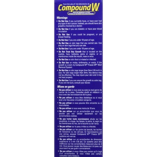 (CN) Compound W Skin Tag Remover, Compound W Traitement des Acrochordons,8 Co...