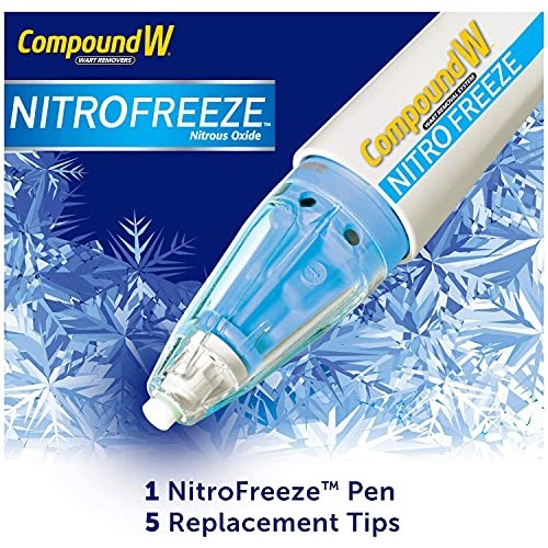 Compound W Nitrofreeze | Wart Removal | 1 Pen & 5 Replaceable Tips