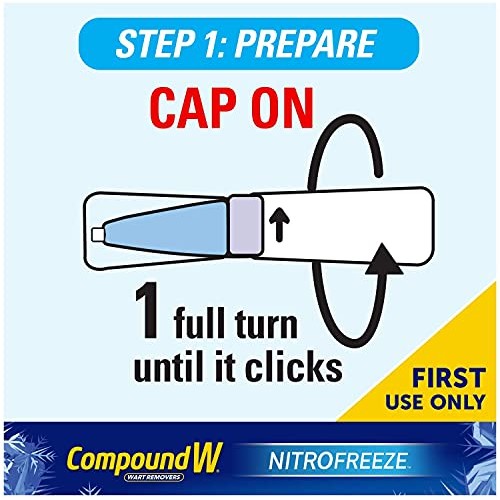 Compound W Nitrofreeze | Wart Removal | 1 Pen & 5 Replaceable Tips