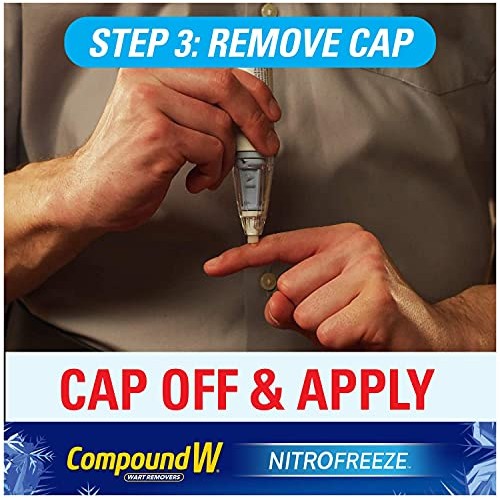 Compound W Nitrofreeze | Wart Removal | 1 Pen & 5 Replaceable Tips