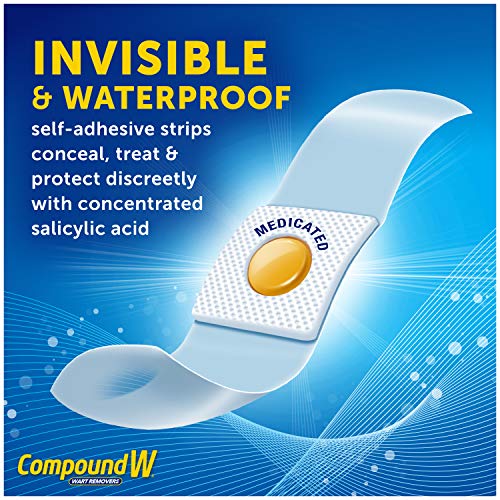Compound W One Step Pads | Salicylic Acid Wart Remover | 14 Pads | 2 Pack