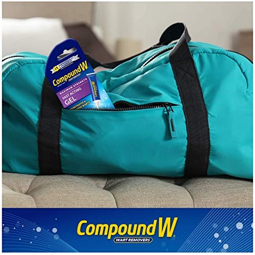 Compound W Wart Remover Fast Acting Gel, Maximum Strength Salicylic Acid, 0.2...