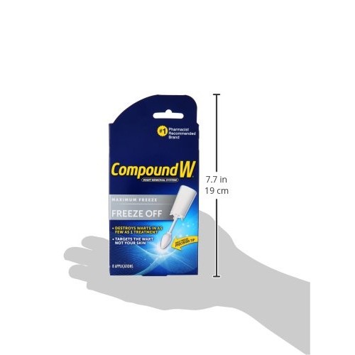 Compound W Wart Remover, Freeze Off Kit, 8 ct