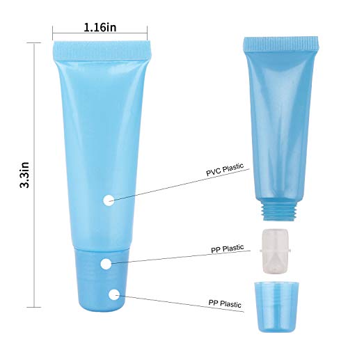 88 PCS Refillable Lip Gloss Containers Empty Tubes Lip for Lip Gloss Balm - 1...
