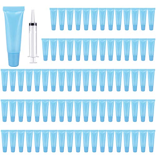 88 PCS Refillable Lip Gloss Containers Empty Tubes Lip for Lip Gloss Balm - 1...