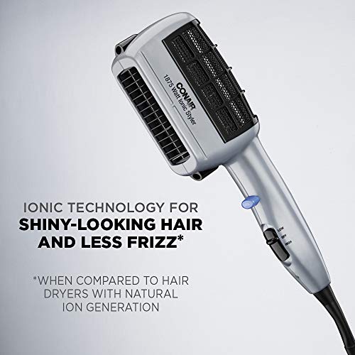 Conair 1875 Watt 3-in-1 Styling Hair Dryer with Ionic Technology and 3 Attach...