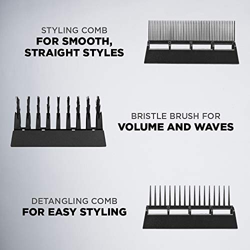 Conair 1875 Watt 3-in-1 Styling Hair Dryer with Ionic Technology and 3 Attach...