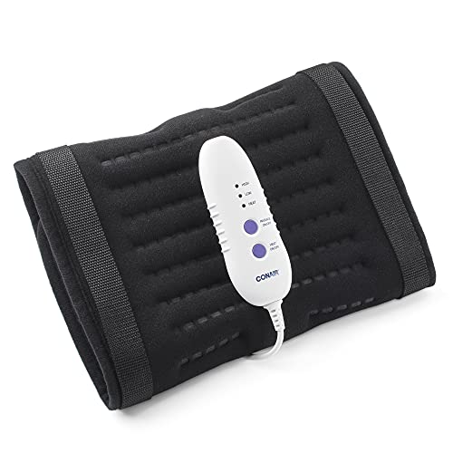 Conair Comfort Massaging Heating Pad for Back Pain and Sore Muscle Relief, Ex...
