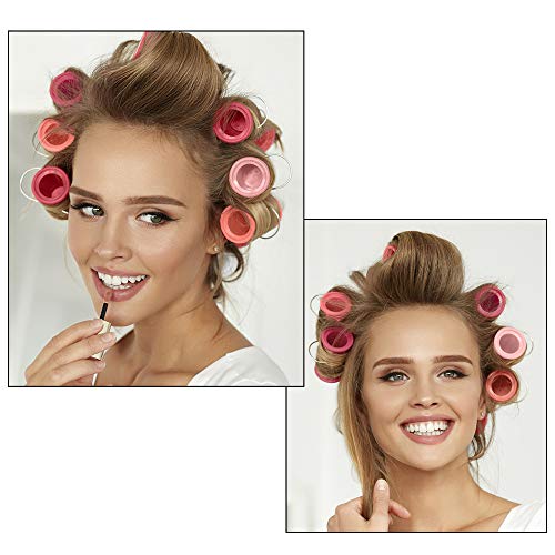 Conair Compact Multi-Size Hot Rollers , Coral, 20 Piece Assortment