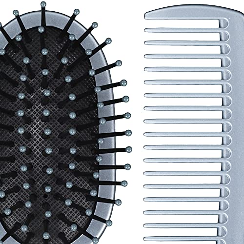 Conair® Detangle & Style 2-Piece Mid-Size Hair Brush and Comb Set Includes 1 ...