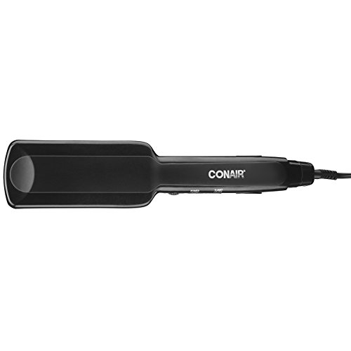 Conair Instant Heat Ceramic Flat Iron, 2 Inch, Black (packaging and plate col...