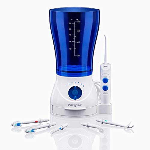 Conair Interplak All-in-One Sonic Water Flossing System with 6 Attachments