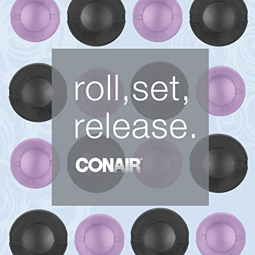 Conair Jumbo and Super Jumbo Ceramic Hot Rollers, Bonus Super Clips Included ...