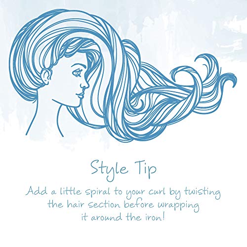 Conair OhSoKind For Fine Hair Curling Iron; 1-inch Curling Iron with Silicone...