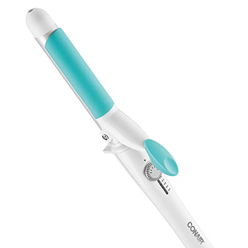 Conair OhSoKind For Fine Hair Curling Iron; 1-inch Curling Iron with Silicone...