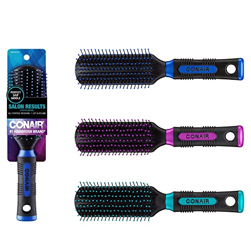 Conair Professional Nylon Bristle All-Purpose Hair Brush for Everyday Brushin...
