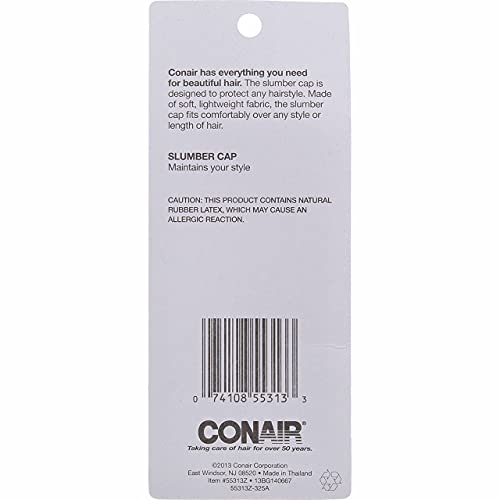 Conair Styling Essentials Slumber Cap 1 ea (Pack of 6)
