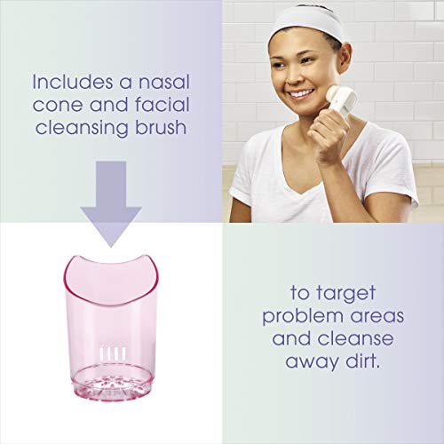 Conair True Glow by Gentle Mist Moisturizing Facial Sauna System with Facial ...