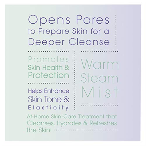 Conair True Glow by Gentle Mist Moisturizing Facial Sauna System with Facial ...