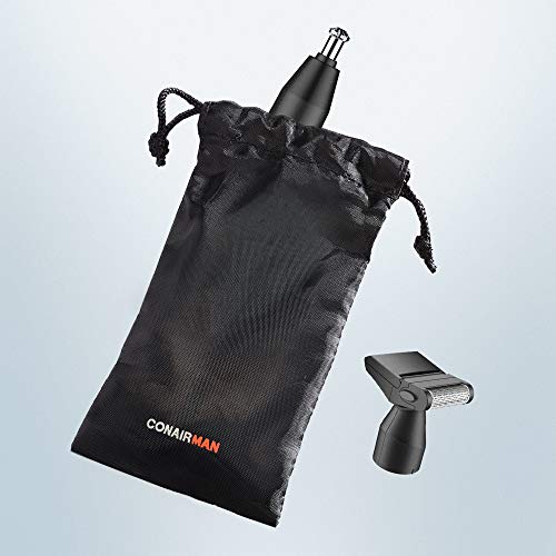 ConairMAN Battery-Powered Ear and Nose Hair Trimmer