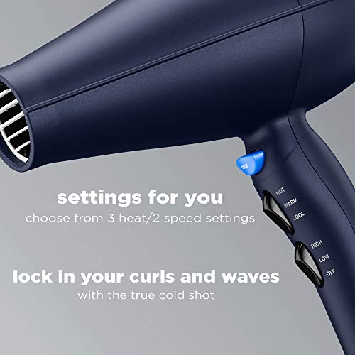 INFINITIPRO BY CONAIR 1875 Watt Texture Styling Hair Dryer for Natural Curls ...