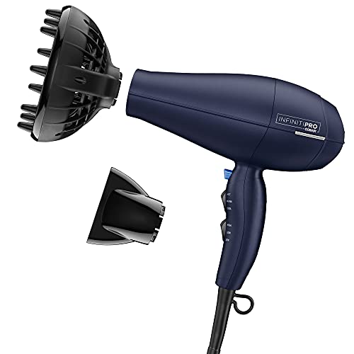 INFINITIPRO BY CONAIR 1875 Watt Texture Styling Hair Dryer for Natural Curls ...