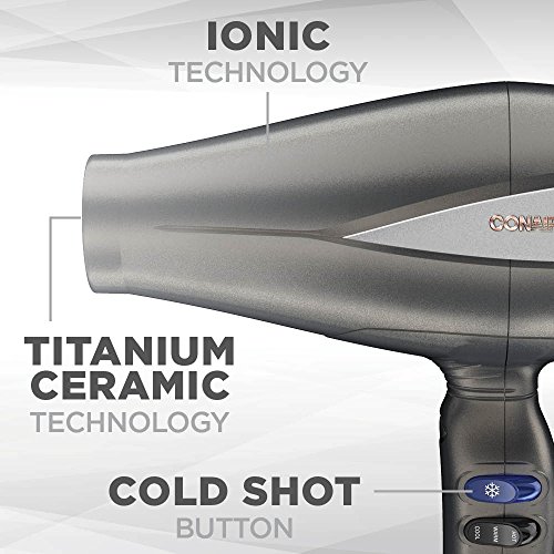 INFINITIPRO BY CONAIR 3Q Compact Electronic Brushless Motor Styling Tool or H...