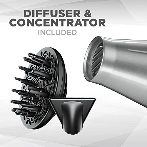 INFINITIPRO BY CONAIR 3Q Compact Electronic Brushless Motor Styling Tool or H...