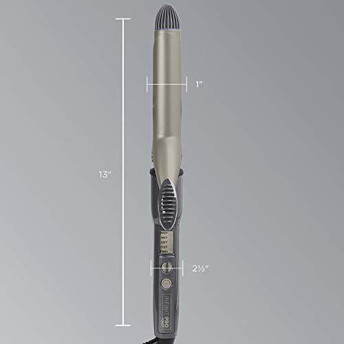INFINITIPRO BY CONAIR Nano Tourmaline Ceramic Curling Iron, 1-inch Curling Iron