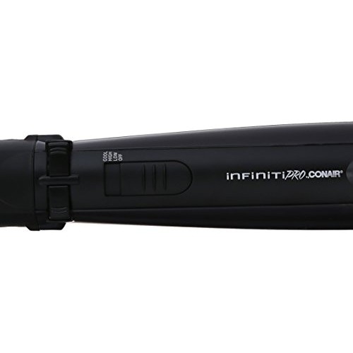 INFINITIPRO BY CONAIR Spin Air Rotating Styler / Hot Air Brush, 1.5 Inch, Plum