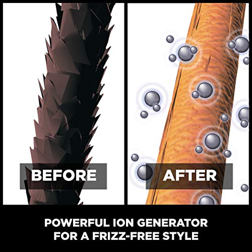 INFINITIPRO BY CONAIR Titanium Ceramic Hot Air Brush, 1 Inch Drying & Styling...