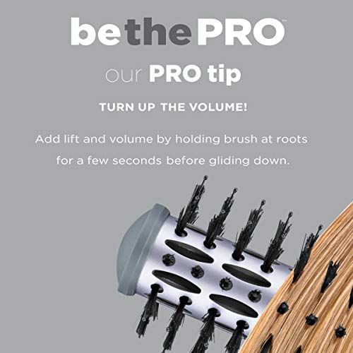 INFINITIPRO BY CONAIR Titanium Ceramic Hot Air Brush, 1 Inch Drying & Styling...