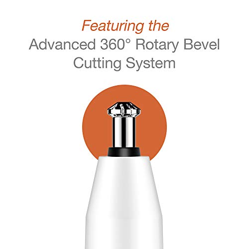 True Glow by Conair Ladies Battery-Powered Ear and Nose Hair Trimmer