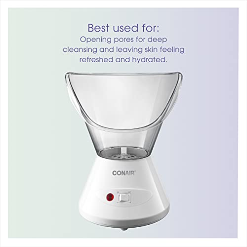 True Glow by Conair Warm Steam Moisturizing Mist Facial Sauna System