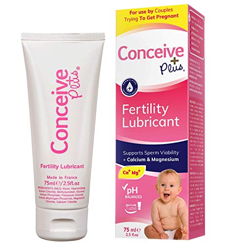 Conceive Plus Fertility Lubricant, Patented Conception Safe Lube, Magnesium a...