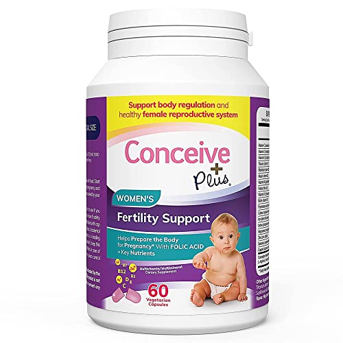 Conceive Plus Fertility Support Women - Prenatal Vitamins for Conception, Reg...
