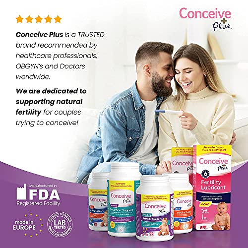 Conceive Plus Fertility Support Women - Prenatal Vitamins for Conception, Reg...