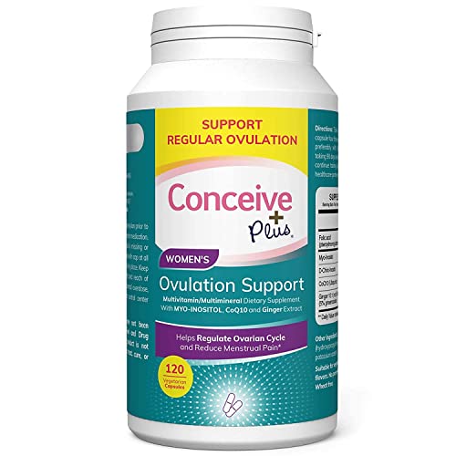Conceive Plus Ovulation - Myo-Inositol & D-Chiro Inositol, Regulate Cycles, B...