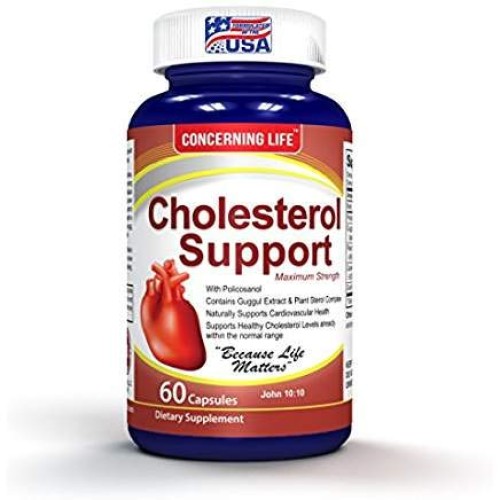 Lower High Cholesterol Naturally - with Cholesterol Support, Helps Lower Bad ...