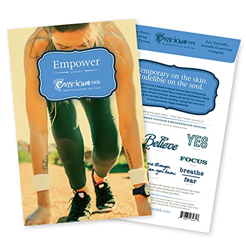 Conscious Ink, Temporary Tattoos, Inspirational, Mindfulness Tools, Positive ...