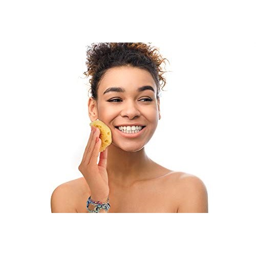 Natural Sea Silk Sponges 12pk: Size 1.5"-3" like Cotton Balls, for Cosmetic U...