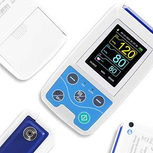 CONTEC Ambulatory Blood Pressure Monitor+Software 24h NIBP Holter 3 Cuffs(Chi...