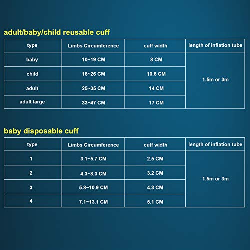 CONTEC Ambulatory Blood Pressure Monitor+Software 24h NIBP Holter 3 Cuffs(Chi...