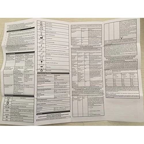 CONTEC BLACK CMS50M FingerTip Pulse Oximeter Blood Oxygen Meter SpO2 Heart Ra...