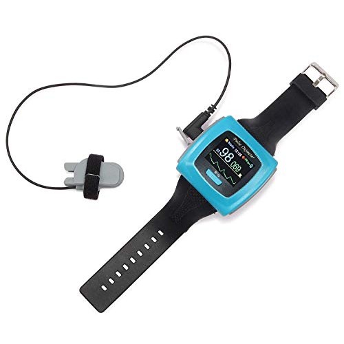 Contec CMS50F Wrist-worn Pulse Oximeter with Software and Download Cable